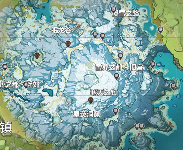 原神冰霜丘丘暴徒位置分布一览