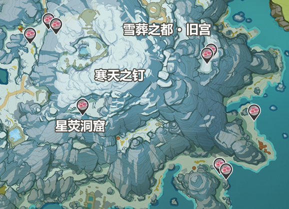 原神雪猪分布位置一览
