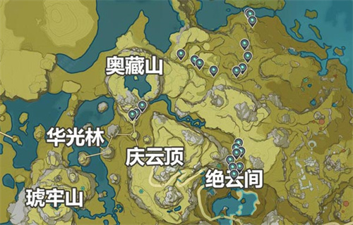 原神萤火虫分布位置一览