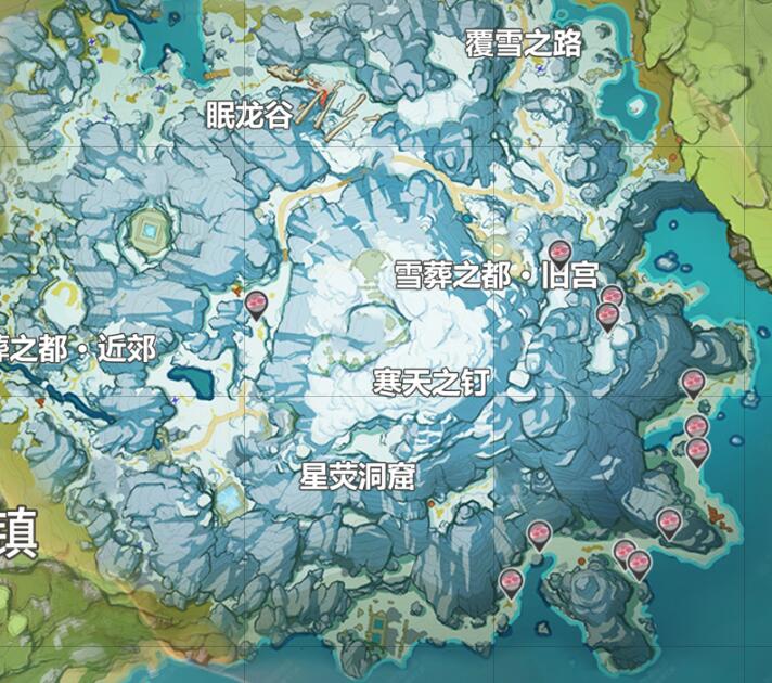 原神冷鲜肉位置分布一览