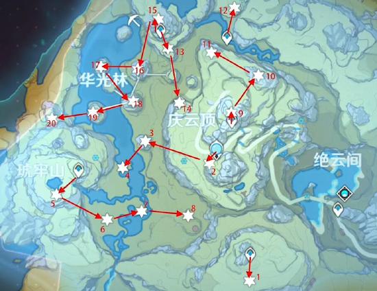 原神陨石碎片位置分布一览