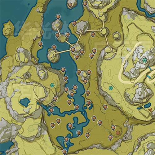 原神玄月宝箱分布一览