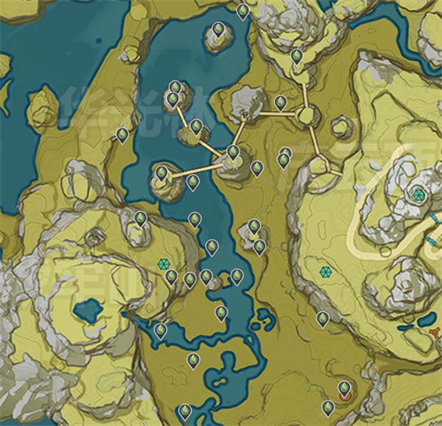 原神逐月符分布位置一览