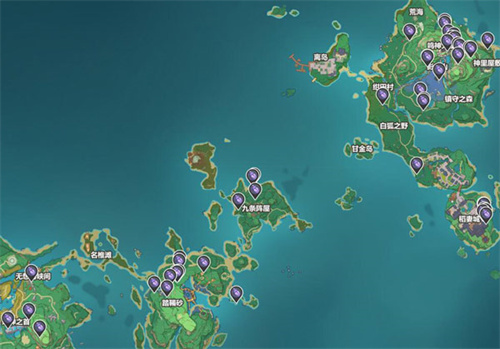 原神鬼兜虫位置分布一览