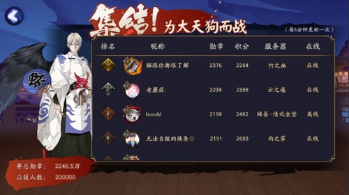 阴阳师为崽而战斗技第一周高分阵容top5