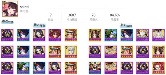 阴阳师7月29日斗技阵容一览