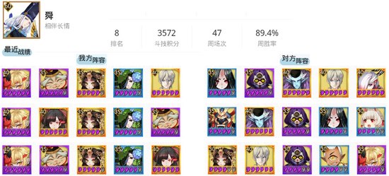 阴阳师7月29日斗技阵容一览