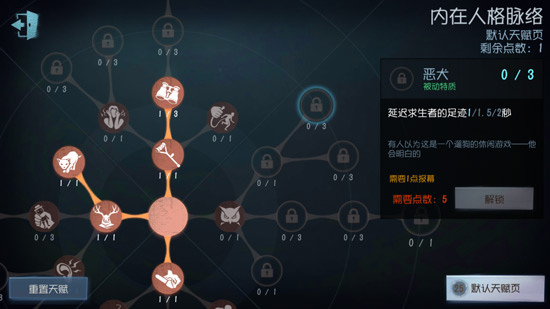 第五人格监管者人格天赋介绍