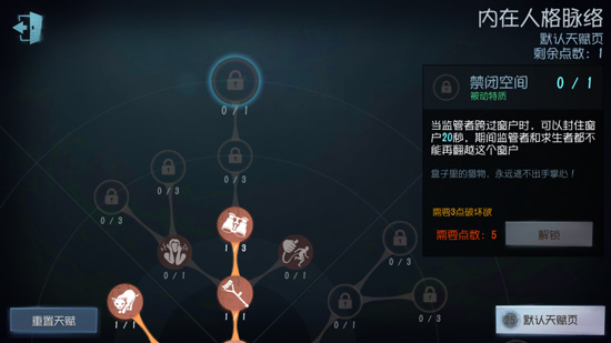 第五人格监管者人格天赋介绍