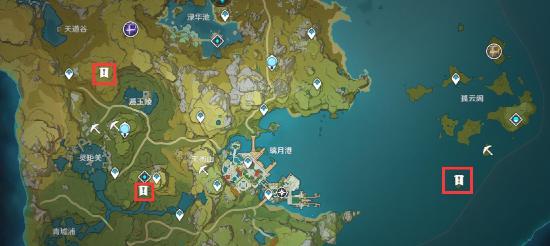 原神璃月地灵龛分布一览