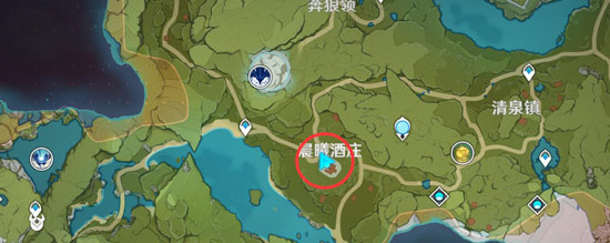 原神百货奇货晨曦酒庄位置介绍