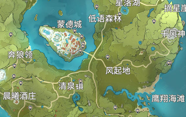 原神蒲公英种子位置介绍