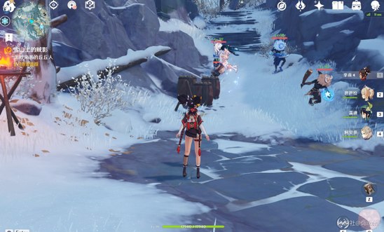 原神雪山上的贼影任务流程一览