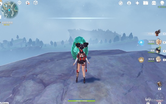 原神雪山上的贼影任务流程一览