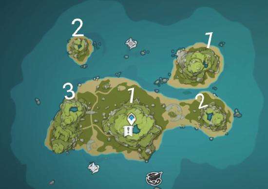 原神海岛隐藏任务一览