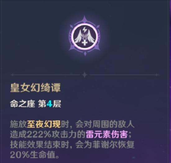 原神菲谢尔强度解析