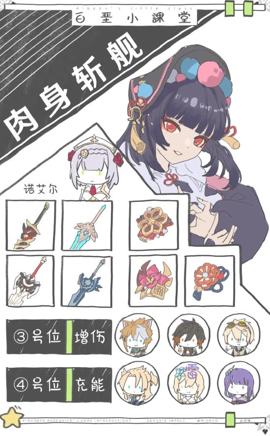 原神云堇阵容搭配推荐