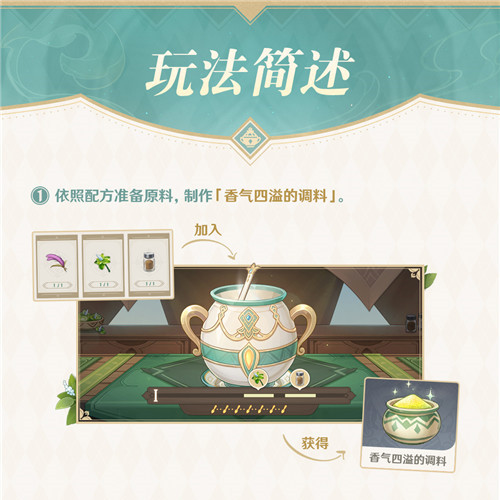 原神有香自西来玩法说明