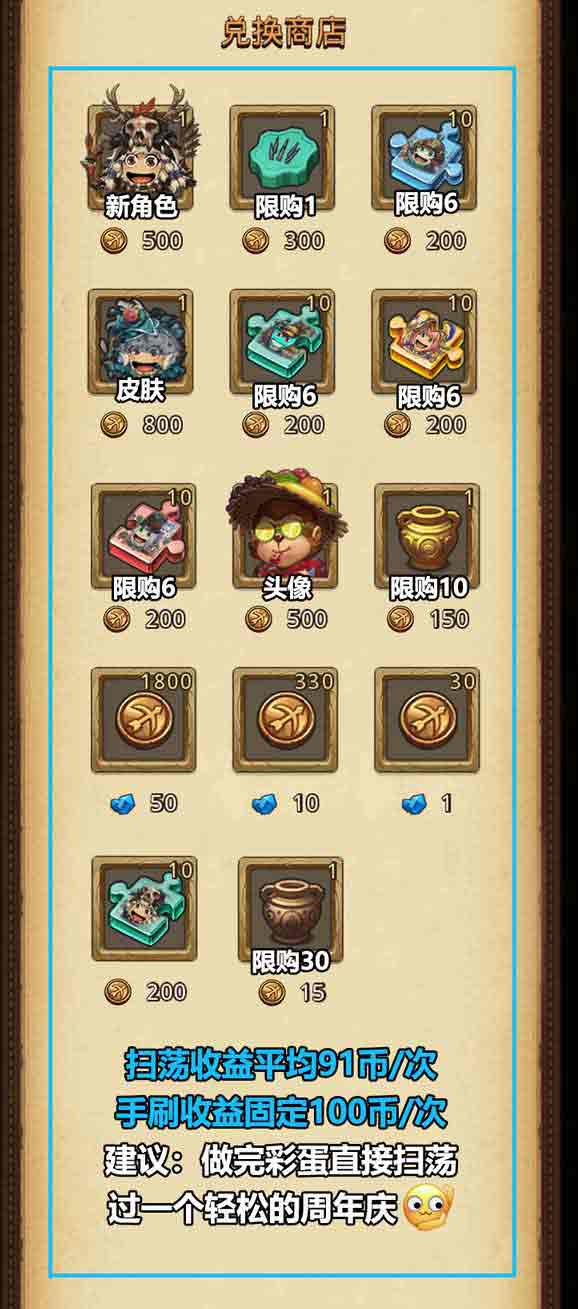 不思议迷宫三周年狩猎大赛攻略