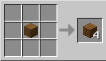 我的世界云杉树木板合成方法