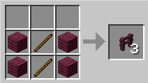 我的世界绯红围墙制作方法