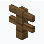 我的世界云杉围墙制作方法