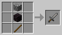 我的世界石剑制作方法