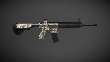 和平精英M416沙漠迷彩系列皮肤一览