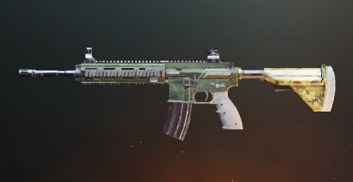 和平精英M416丛林之力皮肤一览