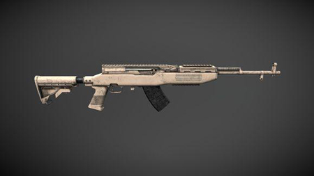 和平精英SKS水泥系列皮肤一览