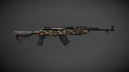 和平精英SKS丛林迷彩系列皮肤一览