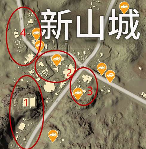 和平精英沙漠地图新山城玩法解析
