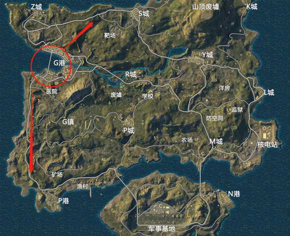 和平精英G港资源分布一览
