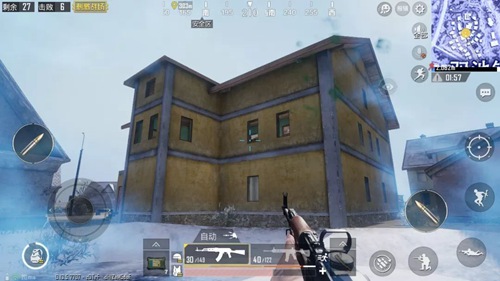 和平精英雪地地图双池镇玩法解析