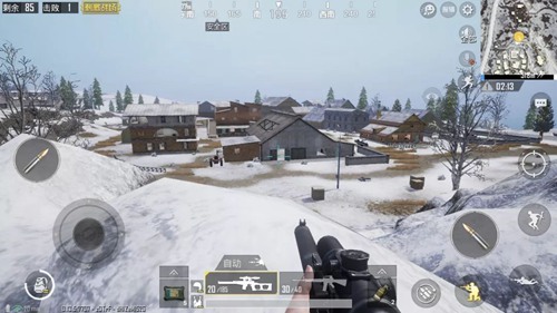 和平精英雪地地图双池镇玩法解析