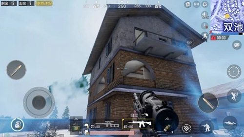 和平精英雪地地图双池镇玩法解析