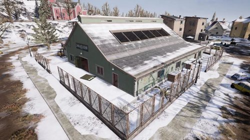 和平精英雪地地图房型解析