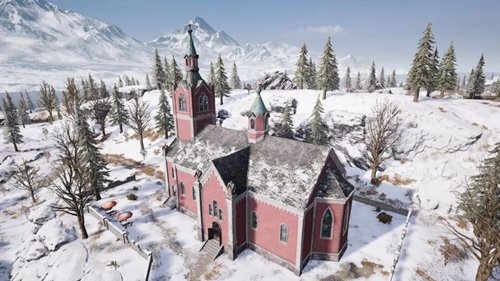 和平精英雪地地图房型解析