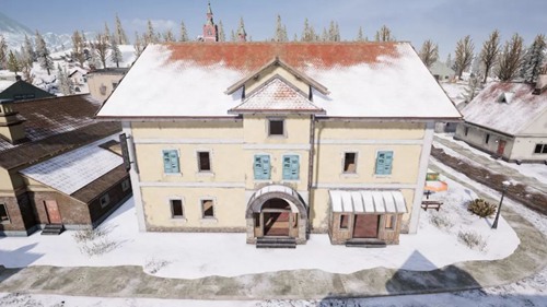 和平精英雪地地图房型解析