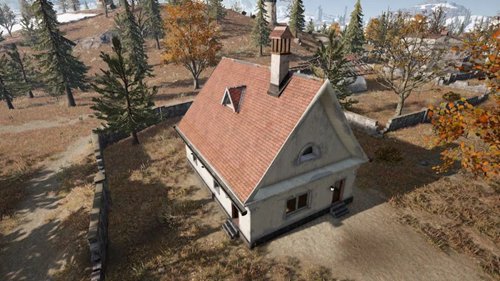 和平精英雪地地图房型解析