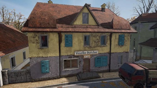 和平精英雪地地图房型解析