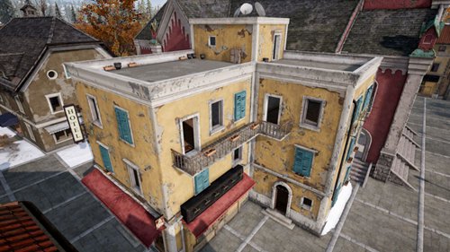 和平精英雪地地图房型解析