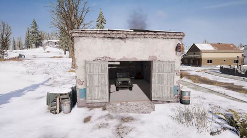 和平精英雪地地图房型解析