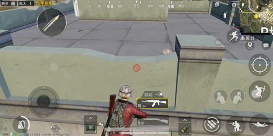 和平精英海岛地图半开楼攻防攻略