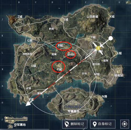 和平精英暗夜危机实用卡点解析