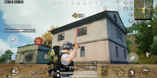 和平精英攻楼卡点攻略