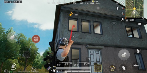 和平精英攻楼卡点攻略