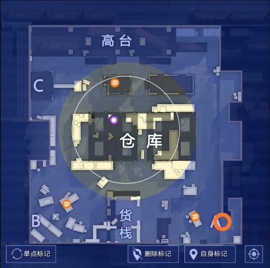 和平精英突变团竞火车站地图解析