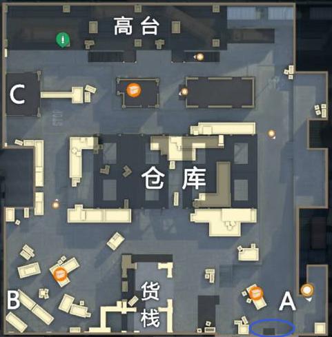 和平精英突变团竞火车站地图解析