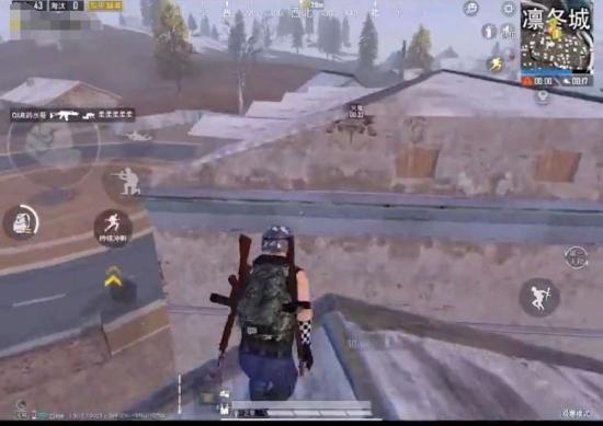 和平精英极寒模式卡点苟分技巧分享
